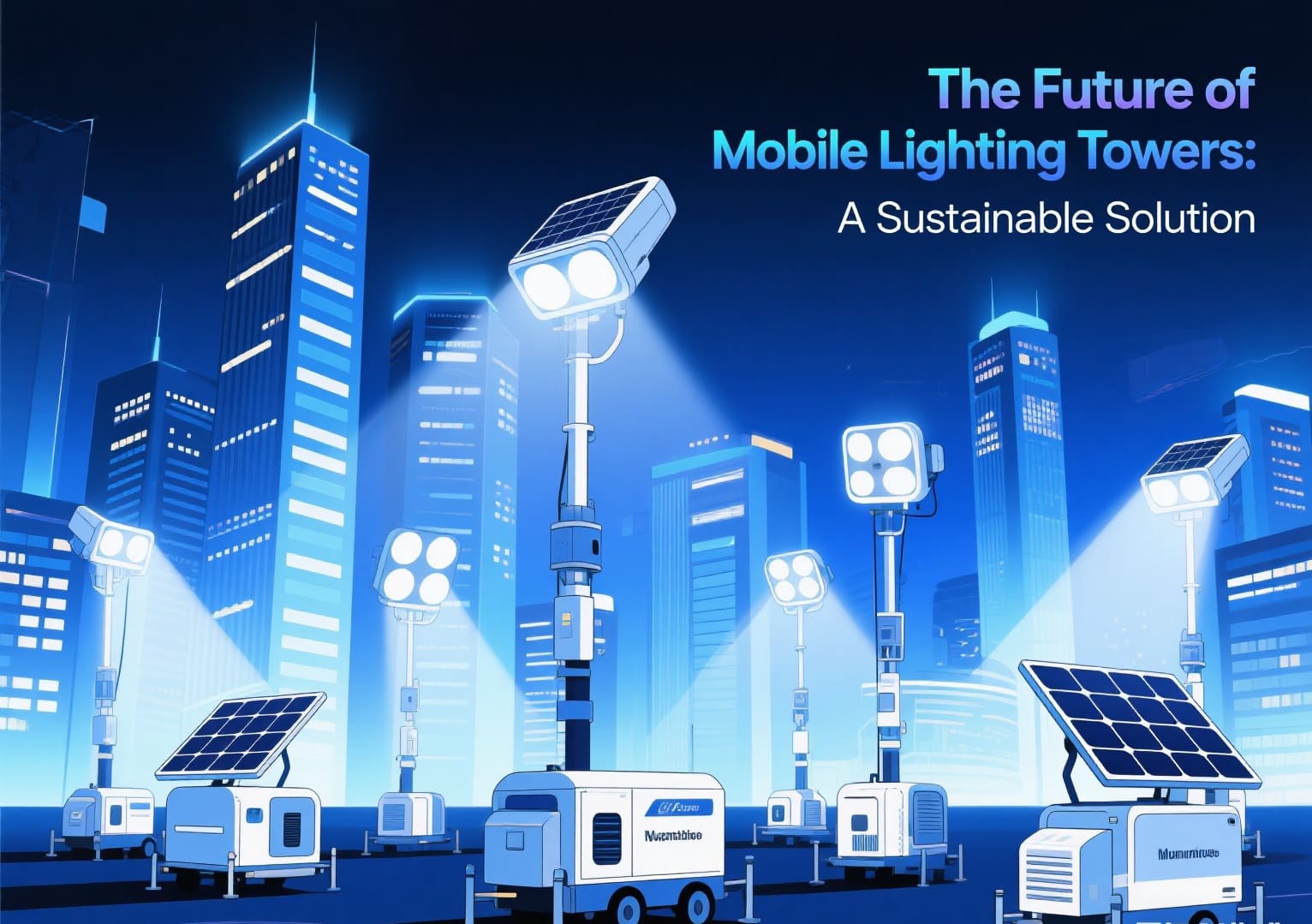 The Future of Mobile Lighting Towers: Integrating Solar Power for Sustainability