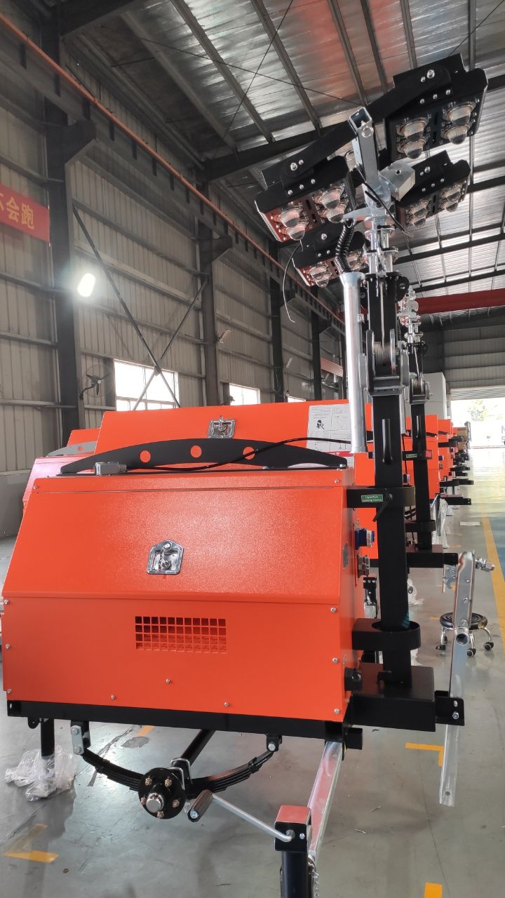 Swift Delivery:Mobile Lighting Towers Manufactured and Shipped